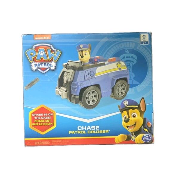 Paw Patrol Toy Bundle- Chase Hugmee‎ Plush & Chase Patrol Cruiser Vehicle - NEW - Picture 2 of 5